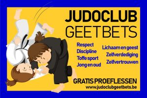 Affiche proeflessen judo